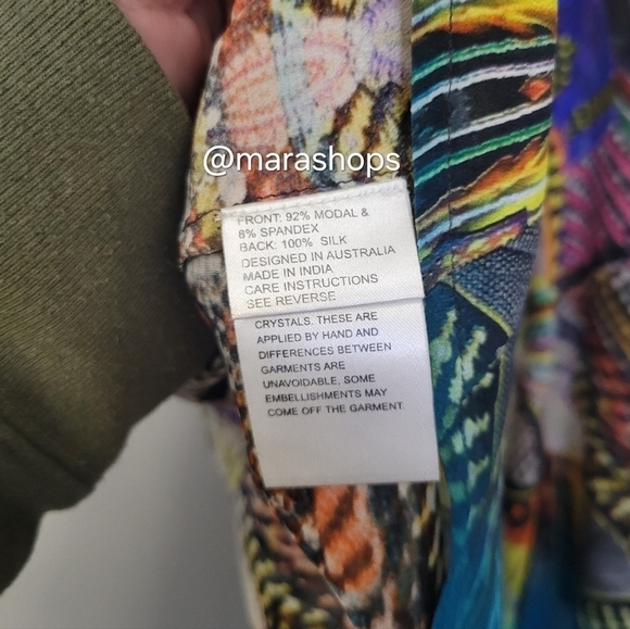 Camilla African Queen Silk Tank in Olapa - Picture 9 of 9